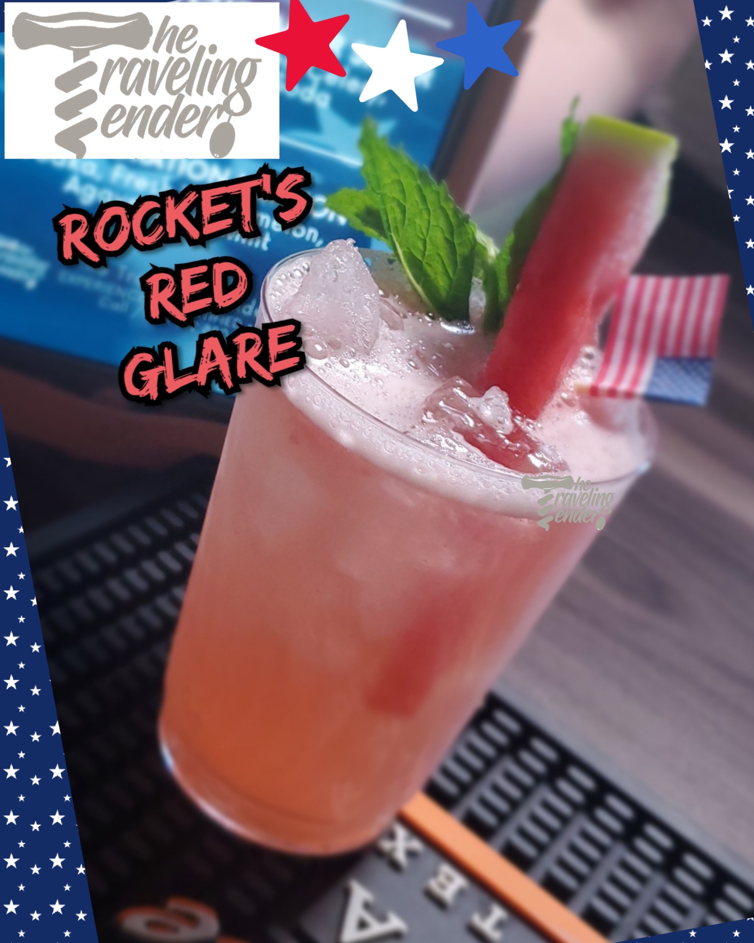 Rocket's Red Glare cocktail